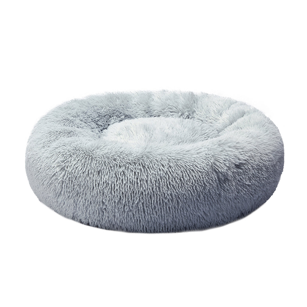 Pawz Dog Calming Bed Warm Soft Plush Thicker round Comfy Sleeping Large Washable