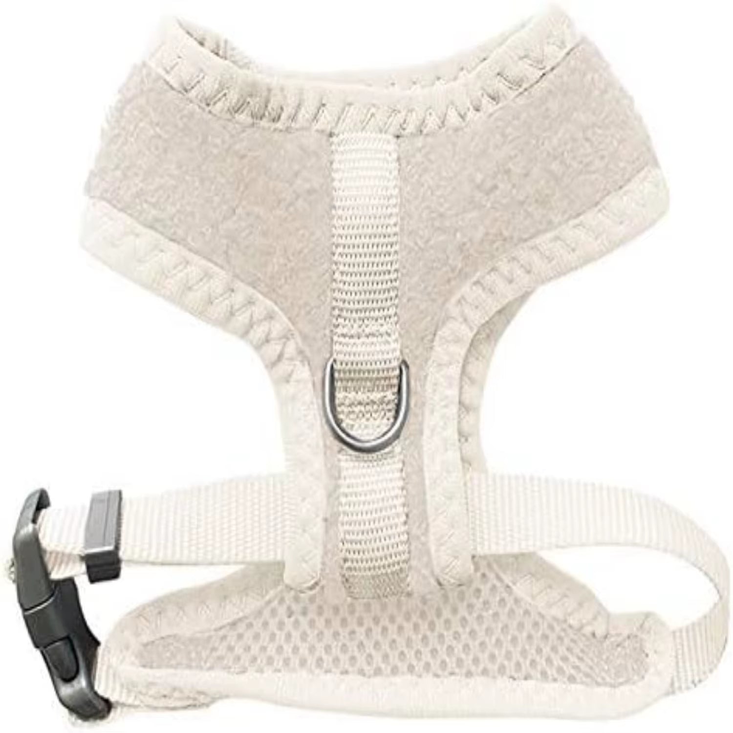 Cute Small Dog Harness with Velvet Leash - Mesh Padded Vest for Walking Small to Medium Dogs and Cats