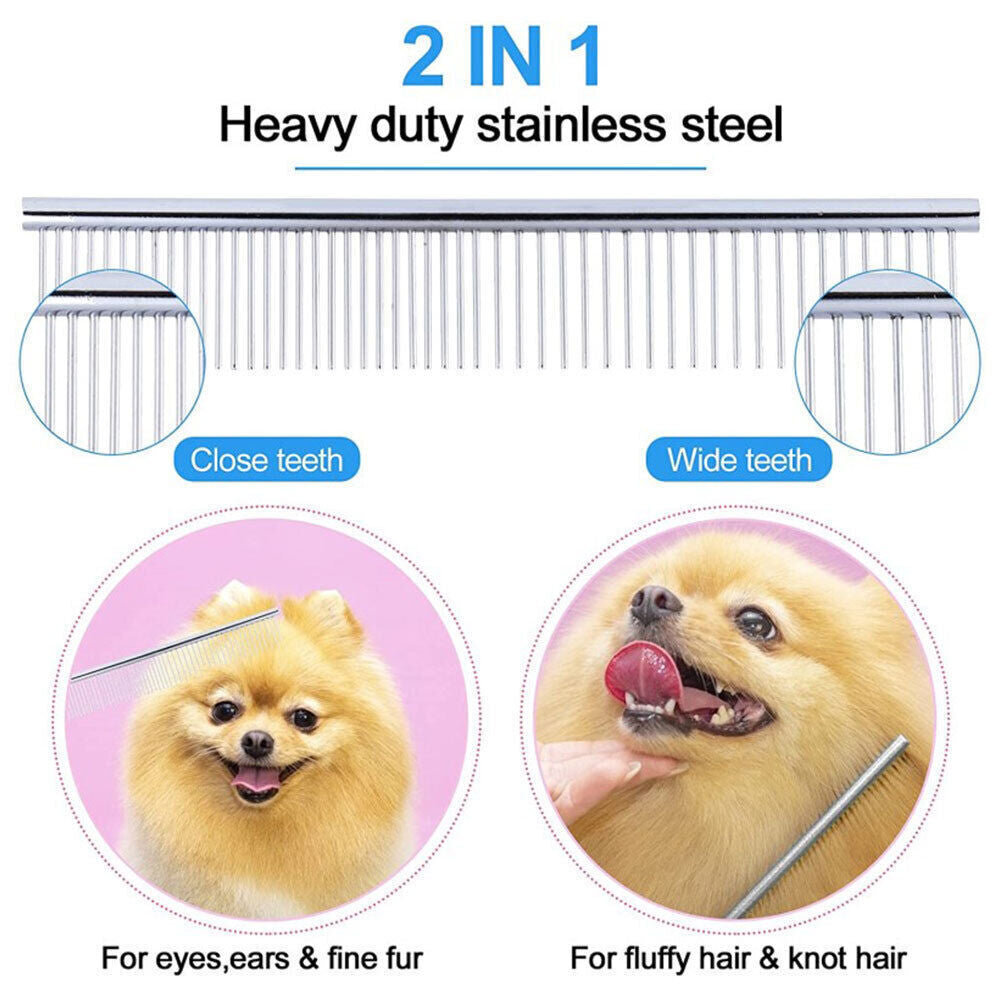 7" Professional Pet Dog Grooming Scissors Shear Hair Cutting Set Curved Tool Kit