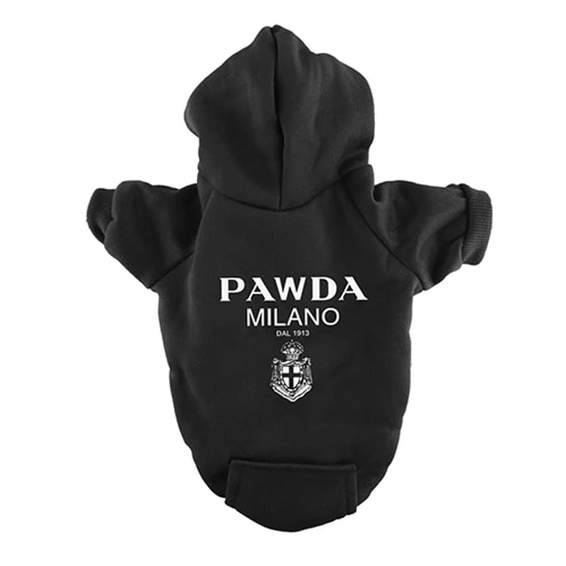 Luxury Fleece-Lined Hoodies for Small to Medium Dogs and Cats - Ideal for Autumn, Winter, and Spring