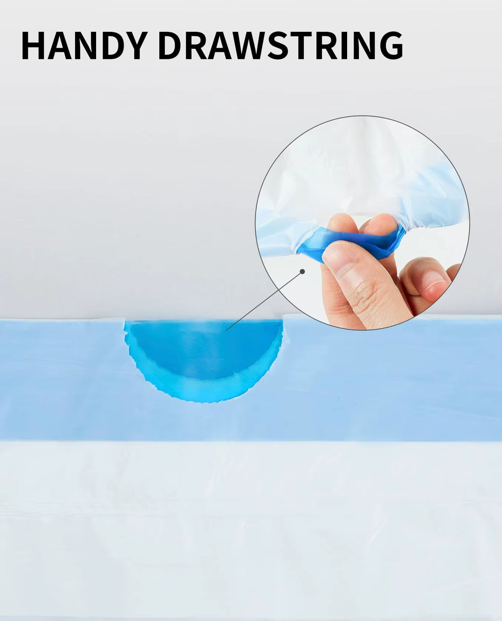 PETKIT Purax Puramax Replaced Waste Bags1-5 Rolls, Portable Cat Litter Waste Receptacles Bags for Self-Cleaning Cat Litter Box