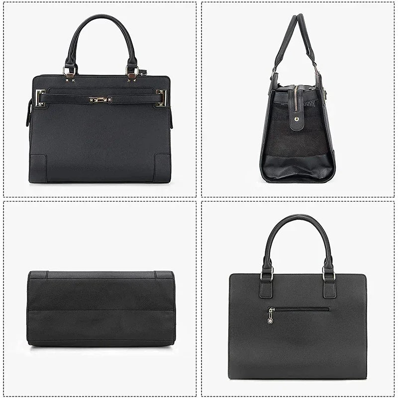 Luxury Soft-Sided Leather Pet Carrier Handbag for Small Dogs and Cats - TSA Airline Approved Pet Bag